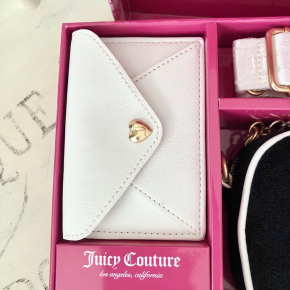 Juicy Couture, Slim Camera Bag/Handbag, Purse, Crossbody Bag, Box Set, New - Picture 6 of 14